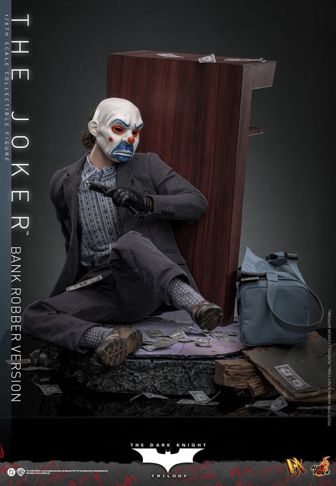 Hot Toys Movie Masterpiece Dx Joker Bank Robber 1/6 Scale Figure Dark Knight