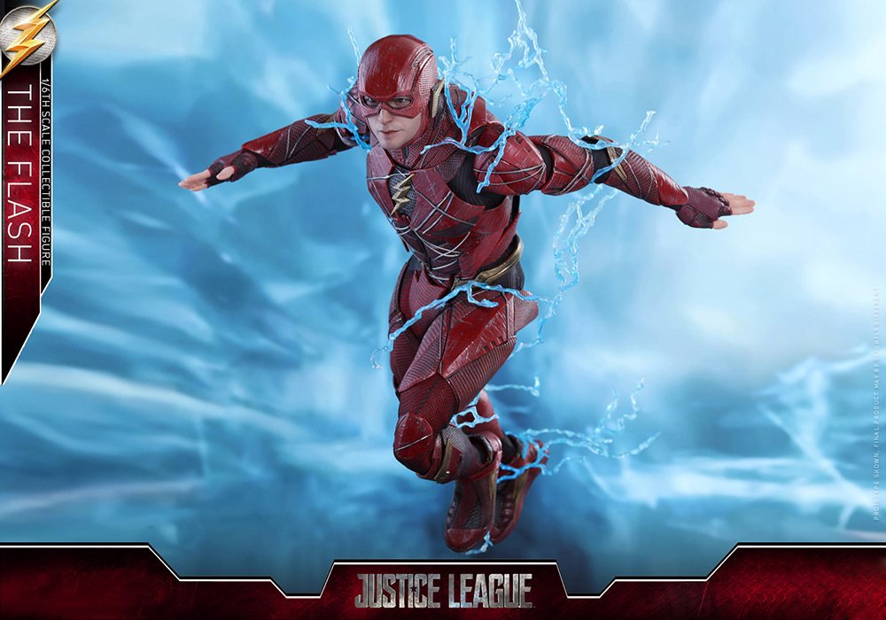 Hot Toys Movie Masterpiece Justice League Flash 1/6 Scale Action Figure- Japan Figure Store - #1 Bring To You The Best Japanese Goods