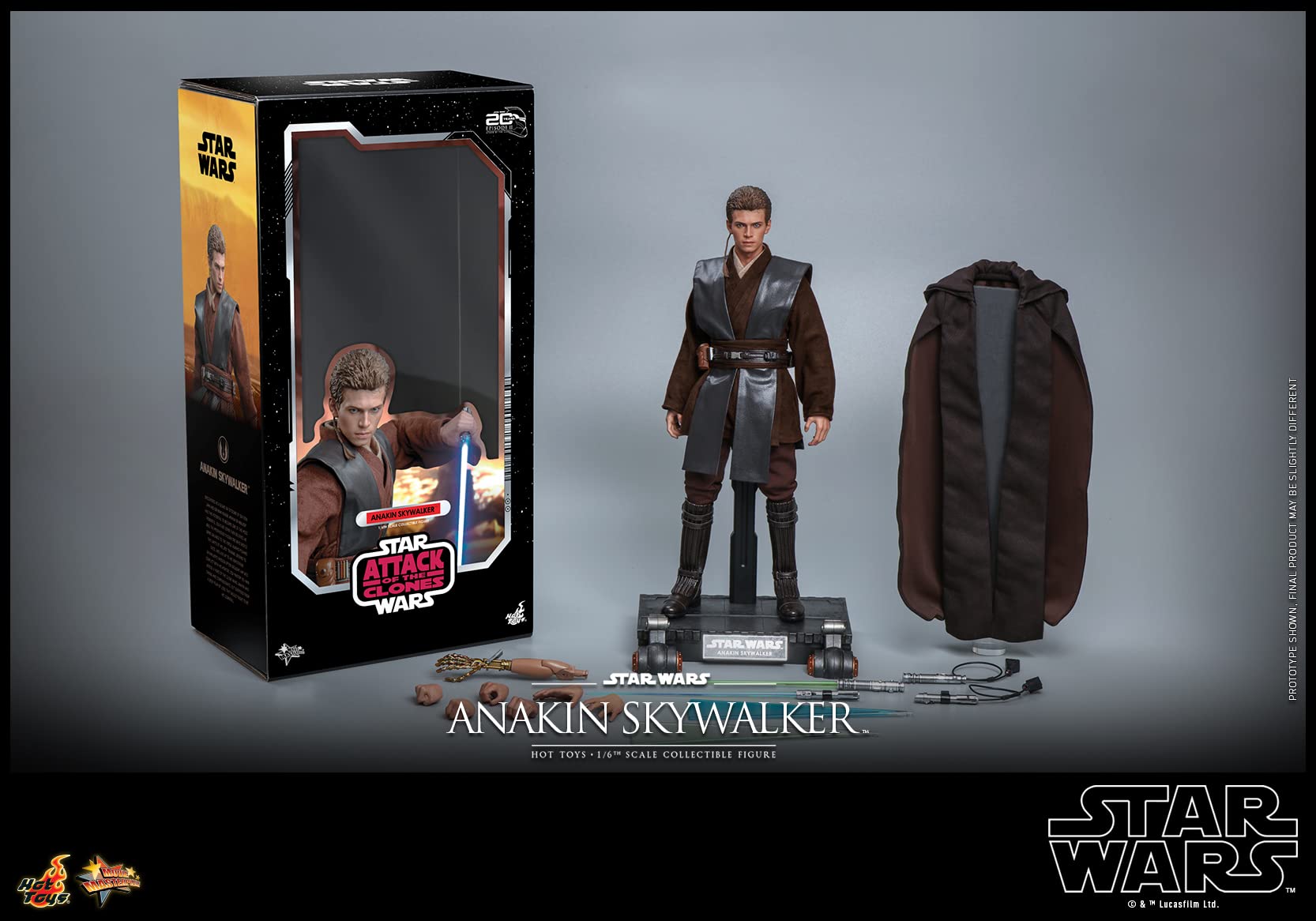 Hot Toys Anakin Skywalker 1/6 Scale Figure Movie Masterpiece