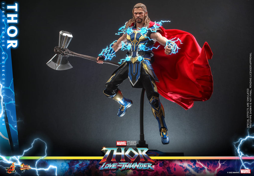 Figurine Thor Love and Thunder à l'échelle 1/6 du chef-d'œuvre du film Hot Toys