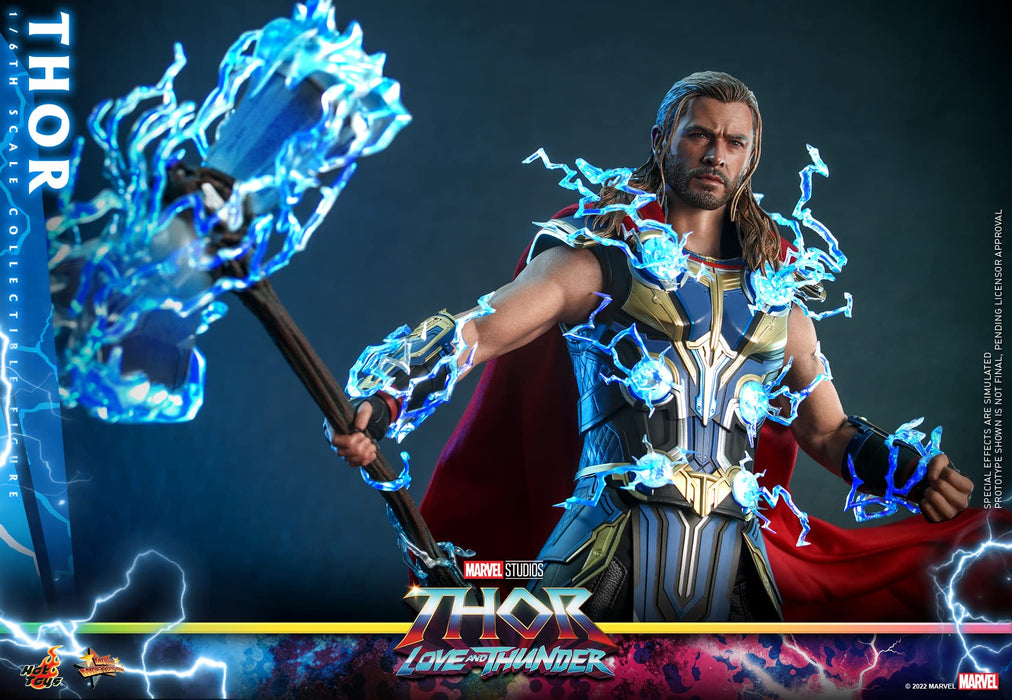 Figurine Thor Love and Thunder à l'échelle 1/6 du chef-d'œuvre du film Hot Toys