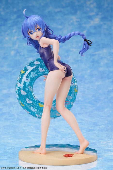 Design Coco Roxy Migurdia 1/7 Figure Navy Blue Swimsuit from Mushoku Tensei II