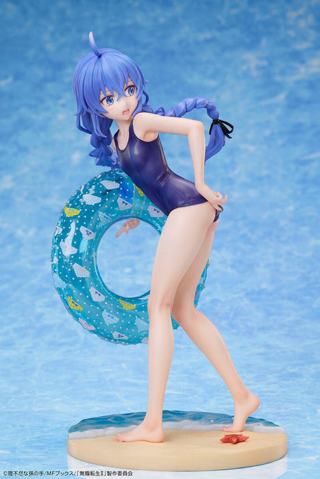 Design Coco Roxy Migurdia 1/7 Figure Navy Blue Swimsuit from Mushoku Tensei II