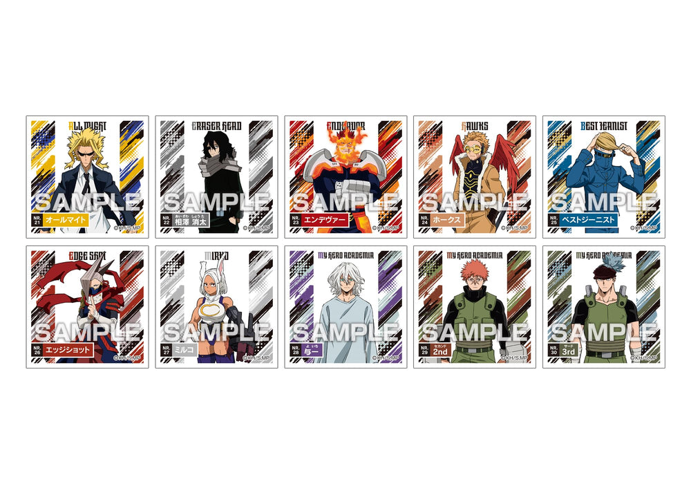 Ensky My Hero Academia Sticker Retsuden Lot de 20 bonbons et chewing-gums