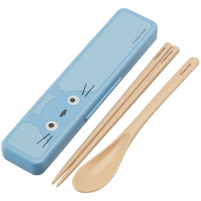 Skater Durable Dishwasher Safe My Neighbor Totoro Spoon and Chopsticks Set with Case