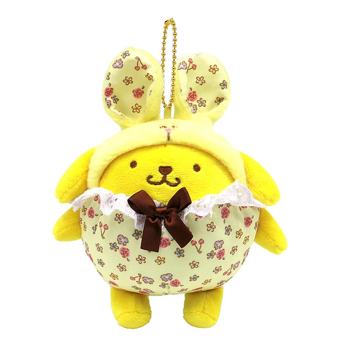 Sanrio Nakajima Pompompurin Flower Bunny Plush Mascot 178787-23