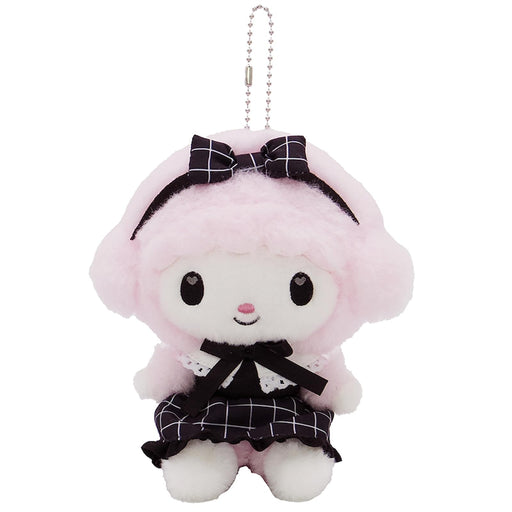 Nakajima Corporation My Melody My Sweet Piano Mascot Black Plush 12x12x9Cm
