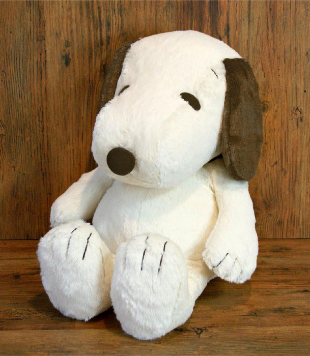 Sanrio Snoopy Mocha Plush Toy by Nakajima Size 2L Sitting Height 55cm