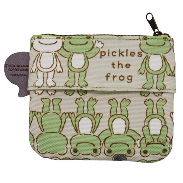 Sanrio Nakajima Pickles The Frog Taschentuchbeutel nebeneinander 179371-23