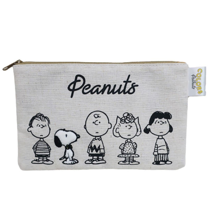 Sanrio Nakajima Snoopy Colors Flat Pouch Compact and Stylish 171818