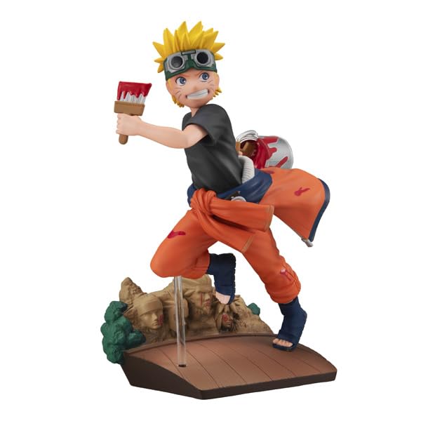 Megahouse Naruto Figure Uzumaki Naruto GEM Series Go Action Collectible