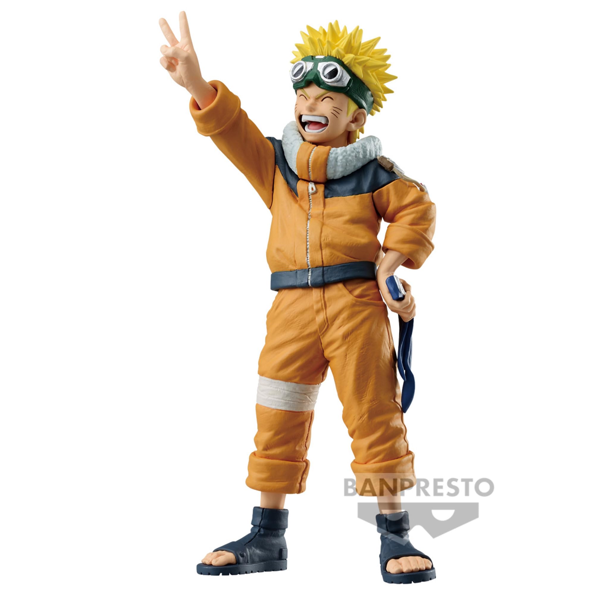 Banpresto Naruto Figure Ninja World War Uzumaki Naruto Sculpted Collectible