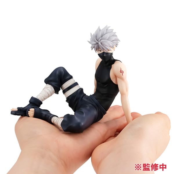 Megahouse Naruto Shippuuden Hatake Kakashi GEM Tenohira figurine à collectionner