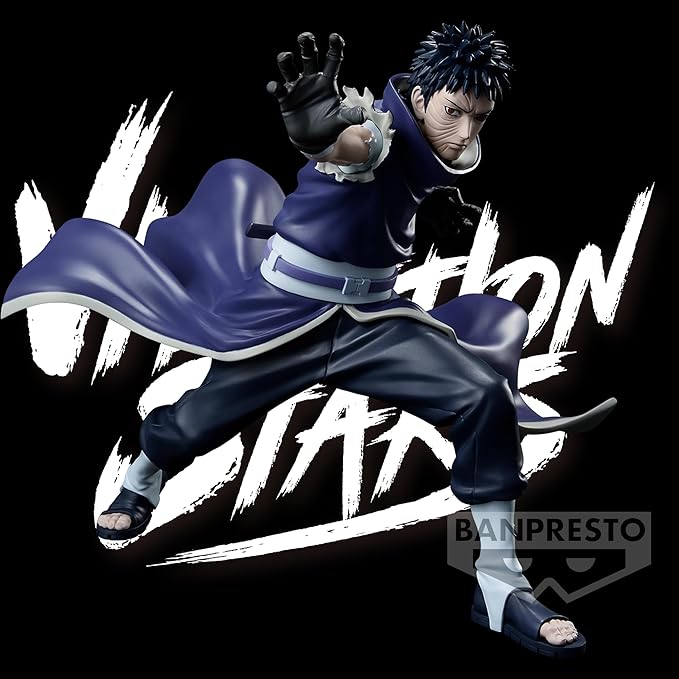 Bandai Spirits Naruto Shippuuden Uchiha Obito Figurine étoiles vibrantes