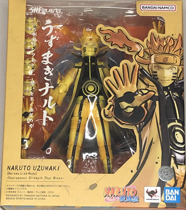 Bandai Spirits Naruto Shippuuden Kurama Link Mode S.H.Figuarts Exclusive Figure