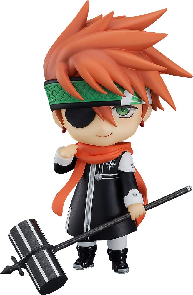 Red Orange Nendoroid D Gray Man Lavi Anime Action Figure Collectible Toy