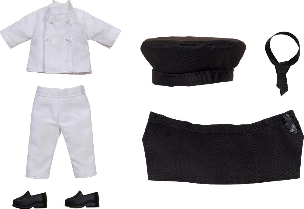 Good Smile Company Nendoroid Doll Work Outfit Pastry Chef Black Set