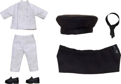 Good Smile Company Nendoroid Doll Work Outfit Pastry Chef Black Set- Japan Figure Store - #1 Bring To You The Best Japanese Goods