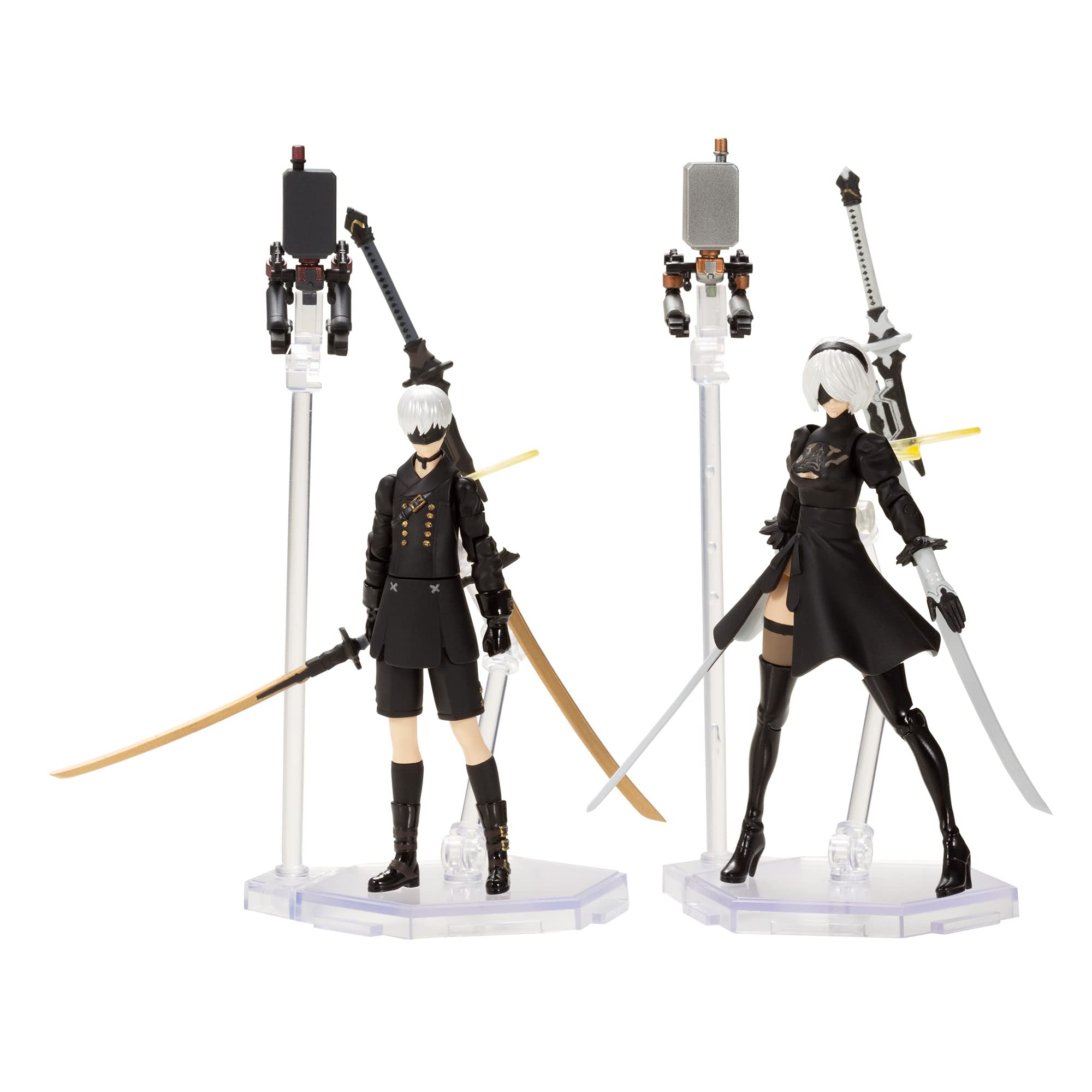 Square Enix Nier Automata Model Kit 2B and 9S Figures- Japan Figure Store - #1 Bring To You The Best Japanese Goods