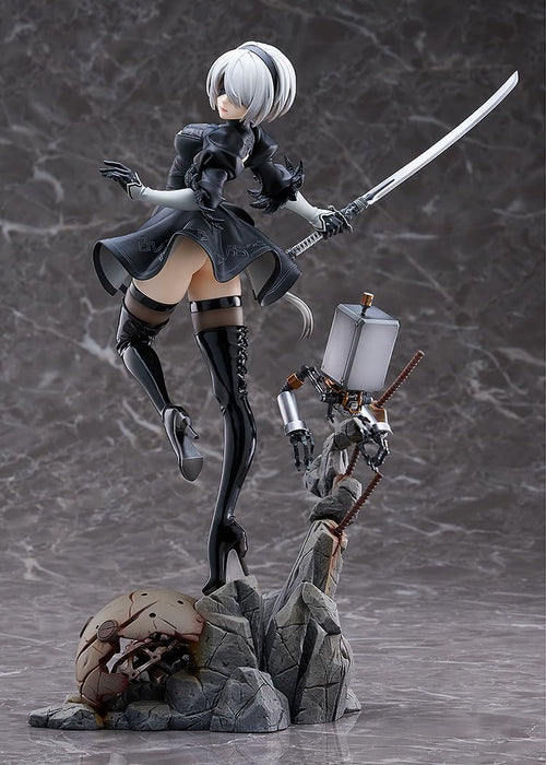 Figurine peinte Max Factory Nier:Automata Ver1.1A 2B à l'échelle 1/7