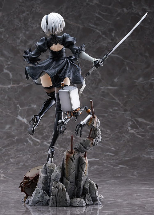 Figurine peinte Max Factory Nier:Automata Ver1.1A 2B à l'échelle 1/7