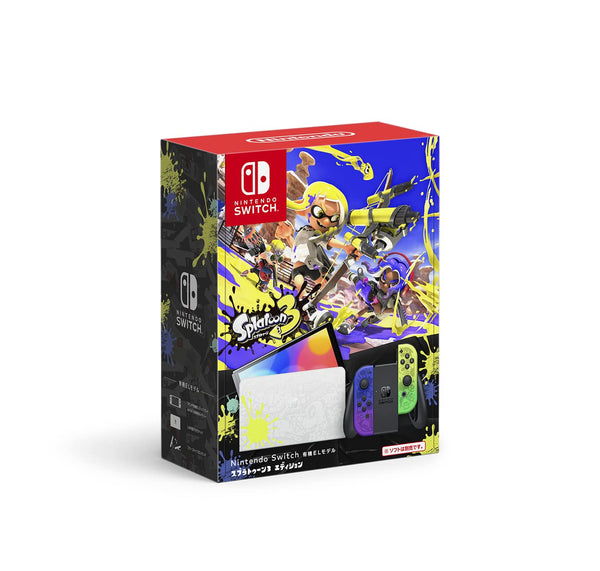 Nintendo Switch Splatoon 3 Edition Console with Exclusive Design