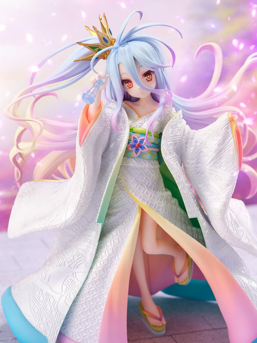 Furyu No Game No Life Shiro F:Nex 1/7 Scale Shiromuku Figure Collectible