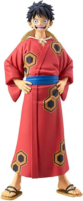 Bandai Spirits One Piece Luffy DXF Figure Grandline Series Wano Yukata Version