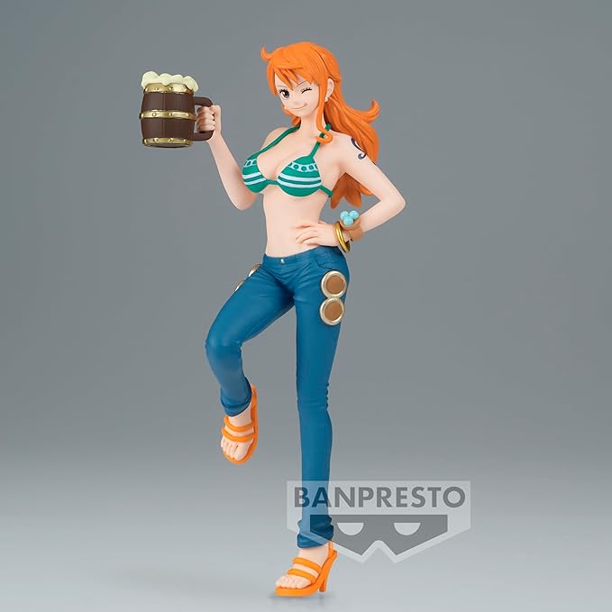 Bandai Spirits One Piece Nami Yaroudomo Utageda Collectible Figure