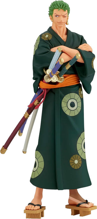 Bandai Spirits Roronoa Zoro DXF Figure Wano Country Yukata Grandline Series