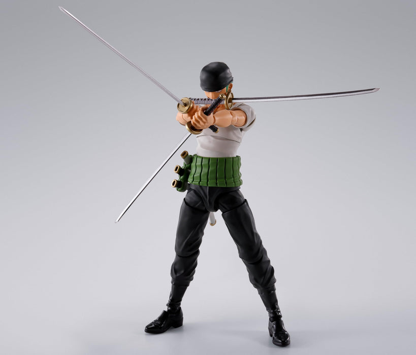 Bandai Spirits One Piece S.H.Figuarts Roronoa Zoro Romance Dawn Figure