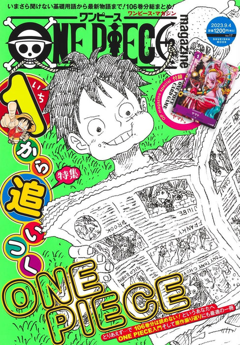 Magazine One Piece de Shueisha Vol 17, édition de septembre 2023