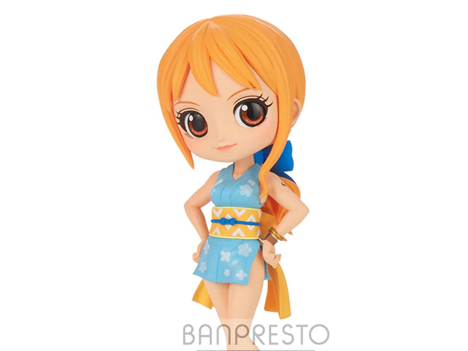 Banpresto One Piece Q Posket Nami Figure B Collectible Model Toy