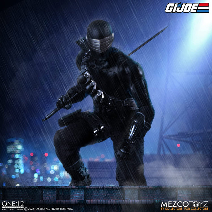 Mezco One:12 Collective GI Joe Snake Eyes 1/12 Action Figure Deluxe Edition