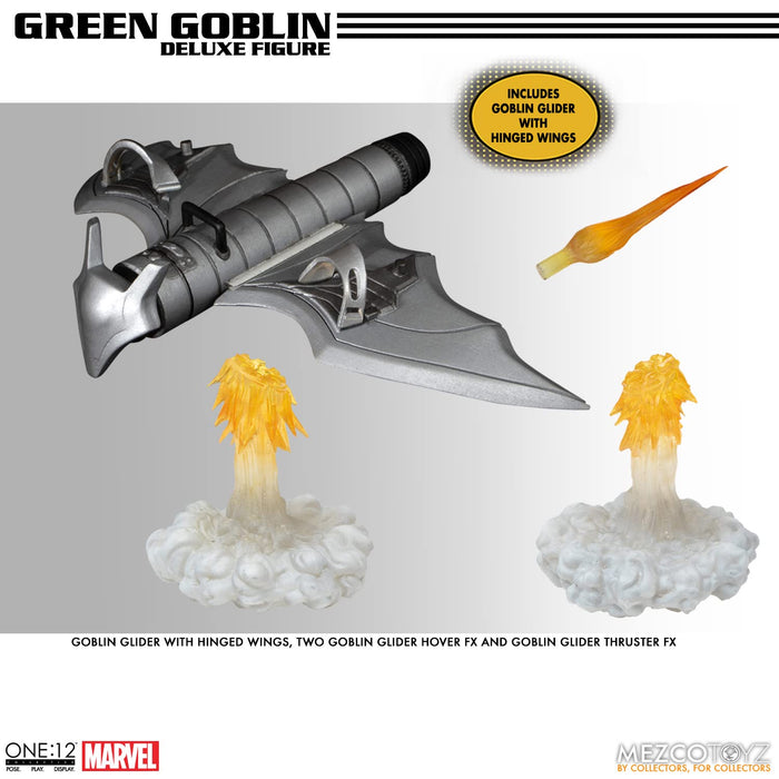 Mezco One:12 Collective Green Goblin 1/12 Action Figure Deluxe Edition