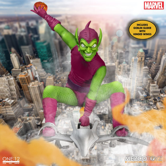 Mezco One:12 Collective Green Goblin 1/12 Action Figure Deluxe Edition