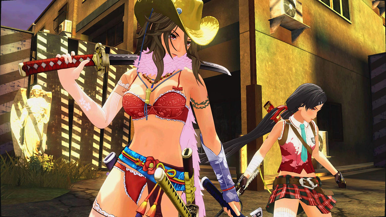 D3 Publishers Onechanbara Origin PS4-Spiel – Actiongeladenes Abenteuer