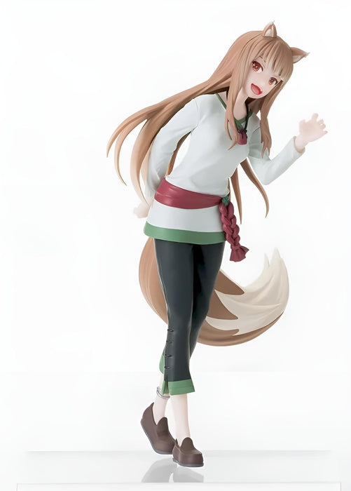 Sega Ookami To Koushinryou Holo Desktop Decor Collection Wise Wolf Figure