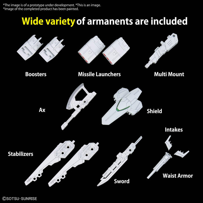 Bandai Optional Parts Set Gunpla 13: Enhance Your Gunpla Battle Arm Arms