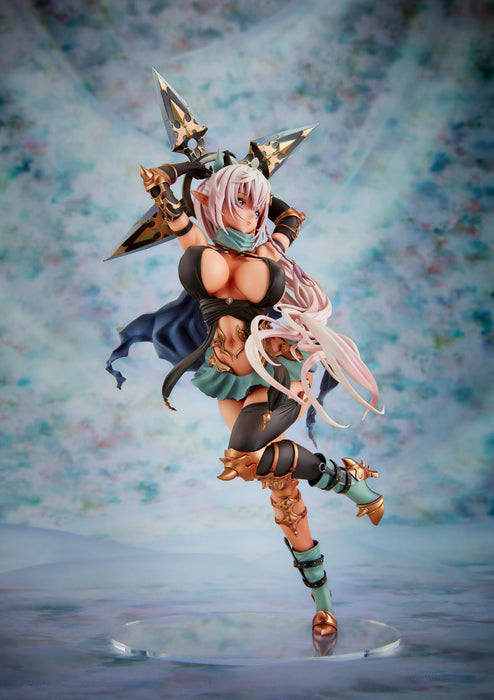 Figurine de collection fantastique Mura Camilla, elfe noir originale de Vertex