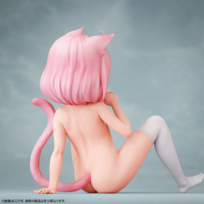 Insight Original Nikukan Girl 1/3 Scale Chibi Neko Macaron Figure