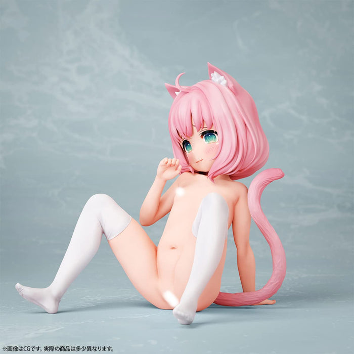 Insight Original Nikukan Girl 1/3 Scale Chibi Neko Macaron Figure