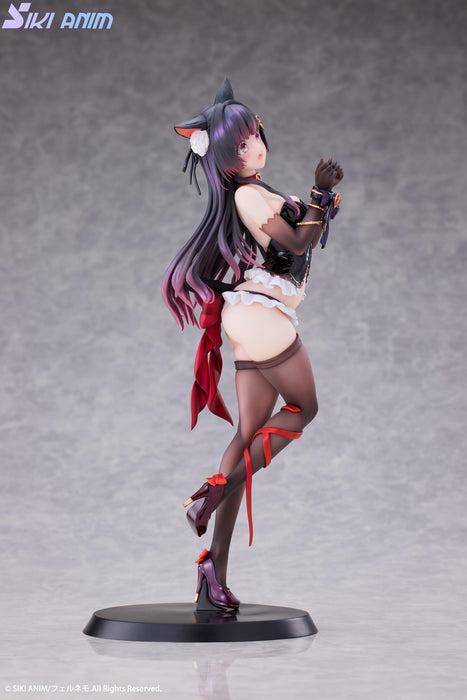 Fucking Anime Original Shibare Neko Rufuna-Chan 1/7 Figure with Tapestry