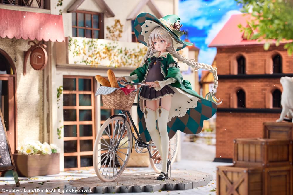 Hobby Sakura Street Witch Lily 1/7 Figure with Tapestry - Original Design