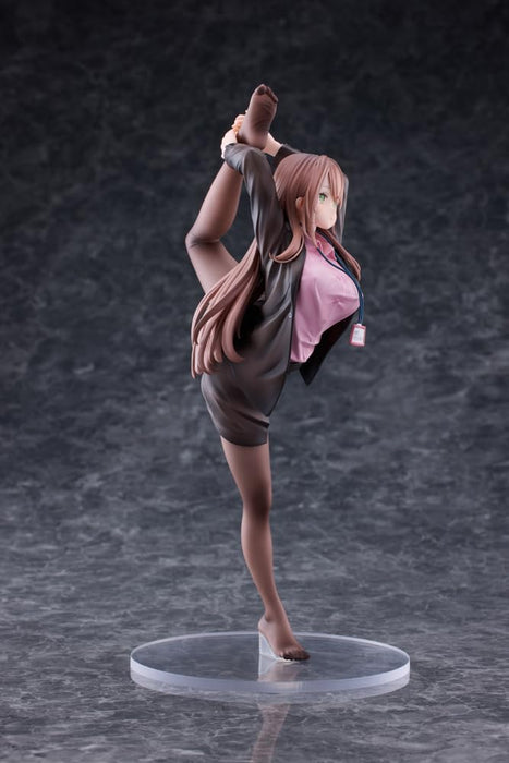 Magi Arts Pink Flexible Office Lady 1/6 Figure with Tapestry