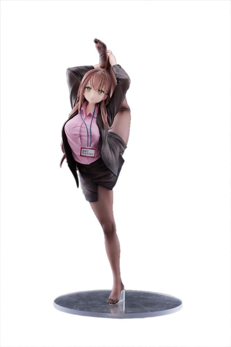 Magi Arts Surprisingly Flexible Office Lady Pink Ver 1/6 Original Figure