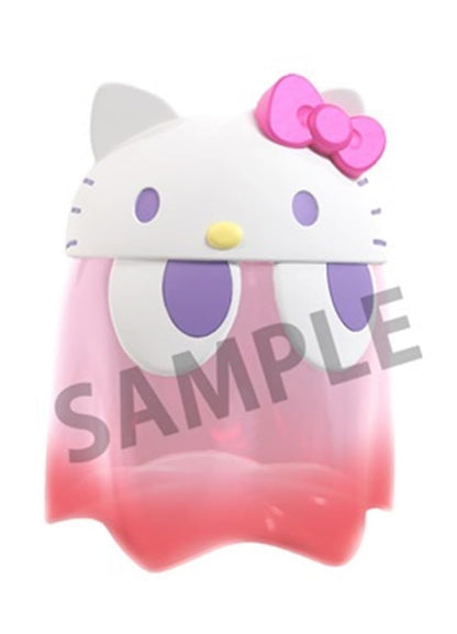 Megahouse Pac-Man x Sanrio Chibi Hello Kitty Deluxe Klare Sammelfigur 