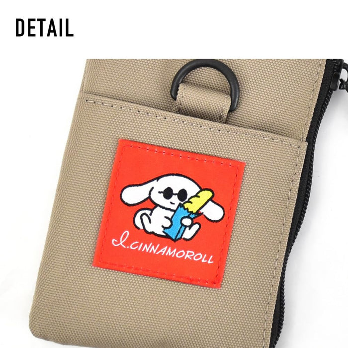 Étui pour passeport et pièces de monnaie Sanrio Aishin Amoroll Icn-006 - Durable et élégant