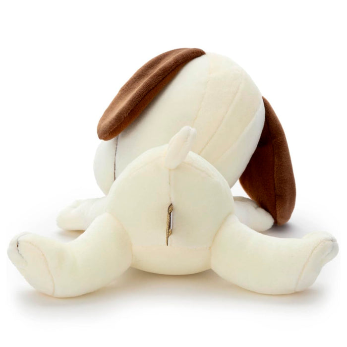 Takaratomy Arts Peanuts Cacao Snoopy Plush Toy S White Milk 20cm