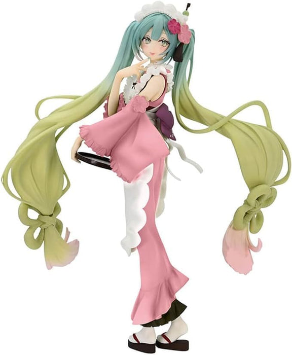 Furyu Hatsune Miku Sweet Sweets Matcha Parfait Sakura Figure Collectible